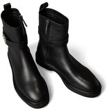 Calvin Klein ANKLE BOOT W/ METAL LOGO Crna | shoptok.hr