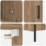  Kuhinjski ormarić Umjetnički hrast 69 5 x 34 x 180 cm Konstruirano drvo | shoptok.hr