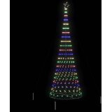 LED božićno drvce s 455 LED svjetlima Šareni 399 cm Metal | shoptok.hr