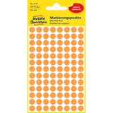 Avery Zweckform naljepnice točke neon narančaste 8mm | shoptok.hr