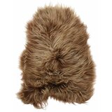  Navlaka za stolicu od islandske ovčje kože smeđa 70 x 110 cm | shoptok.hr
