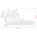 WALLXPERT dekorativna plastična led rasveta hello sunshine white | ePonuda.com