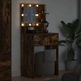  Toaletne mize za spalnice Dimljeni oreh 80 x 39,6 x 135 cm, (5000093150) | Shoptok.si