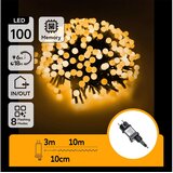 Aigostar LED spoljna dekorativna girlanda 100xLED/3,6W/230V/8 funkcija 10m IP44 topla bela Cene