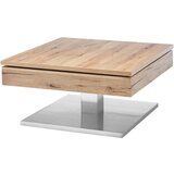 Valnatura klubska miza, 75/38/75 cm barve hrasta | Shoptok.si