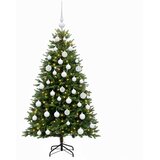  Umjetno božićno drvce s kuglicama 150 cm 150 LED lampica | shoptok.hr