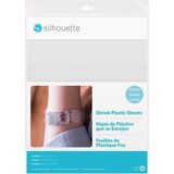 Silhouette Shrink Plastic Sheets - 21,5 cm x 28 cm - Clear Cene