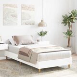  Okvir kreveta bez madraca bijeli 75x190 cm izrađeno drvo | shoptok.hr
