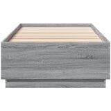  Okvir za krevet s LED svjetlima boja hrasta 90 x 200 cm drveni | shoptok.hr