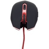 Gembird MUSG-001-R Gejmerski miš Crna/Crvena | Eponuda.com