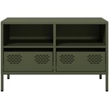 TV ormarić maslinastozeleni 68x39x43,5 cm hladno valjani čelik | shoptok.hr
