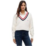 Tommy Hilfiger Ženski džemper sa v izrezom Cene