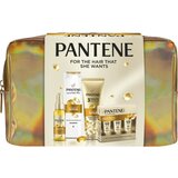 Pantene Pro-V Active Nutri Plex Golden Bag darilni set za poškodovane lase u