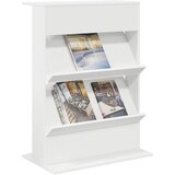  Polica za časopise Bijelo 70 x 41 x 96 cm Konstruirano drvo | Eponuda.com