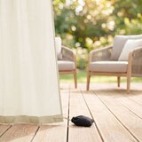 Restilo MOLTE curtain, cream-coloured, plain, classic style, multi-purpose heading tape, Oxford fabric, 155 x 220 cm | shoptok.hr