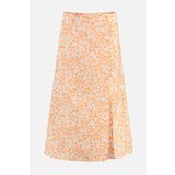 Trendyol Orange Printed Skirt Cene