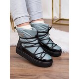 Resti Women's slip-on boots a'la snow boots in blue Vevnose | Shoptok.si