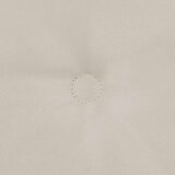  Jastuci za vrtne stolice 2 kom krem 100 x 50 x 3 cm od tkanine | shoptok.hr