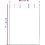 Voile zavjese s petljama 2 kom svijetlo sive 140x175 cm | shoptok.hr