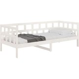  Dnevni ležaj bijeli 80 x 200 cm od masivne borovine | shoptok.hr