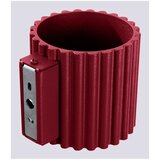 Sollux Bordo rdeča stenska svetilka ø 10 cm Zora – | Shoptok.si