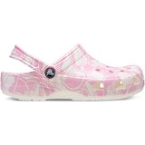 Crocs Natikači Classic Duke Print Clog K 210007 Roza Cene