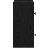 vidaXL Regal za knjige crni hrasta 40x24x52 cm od konstruiranog drva | shoptok.hr