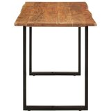  Blagovaonski stol od masivnog bagremovog drva 140 x 70 x 76 cm | shoptok.hr