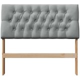  Tapecirani uzglavlje Svijetlo siva 100 cm Čvrsto borovo drvo | shoptok.hr
