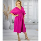 Pri Oversize dress with belt and V neckline SOPHIA | shoptok.hr