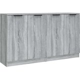  Komoda 2 kosa siva sonoma 60x30x70 cm konstruiran les, (20654373) | Shoptok.si