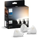 Philips LED žarnice v kompletu 3 ks z žarnico GU10, 4 W White ambiance –