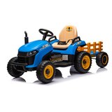 Traktor na akumulator s prikolicom BBH-030 - plavi | shoptok.hr