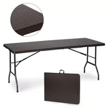 sklopivi sto za proslave 180 cm rattan style RZK-180B