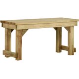The Living Store Vrtna klop 90 cm impregnirana borovina - Vrtna Klop, (21467914) Cene