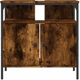 Ormarić za umivaonik boja dimljenog hrasta 60x30x60 cm drveni | shoptok.hr