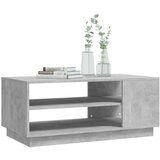 vidaXL stolić za kavu siva boja betona 102 x 55 x 43 cm od iverice | shoptok.hr