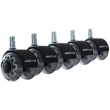 Livetastic Set Kolesc Za Vrtljivi Stol Universal, Srebrna, 5-Delni | Shoptok.si