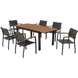Gardenson VRTNA GARNITURA ASTROS aluminij barve grafita, naravne barve | Shoptok.si