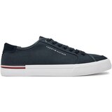 Tommy Hilfiger Tenis superge Core Corporate Vulc Canvas FM0FM05398 Mornarsko modra | Shoptok.si
