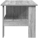  Klubska miza Siva Sonoma 90 x 50 x 45 cm Konstruiran les, (5000120455) | Shoptok.si