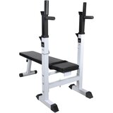  Klupa za vježbanje sa stalkom za utege i setom utega 60,5 kg | Eponuda.com