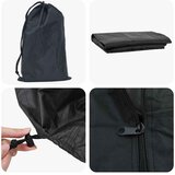  Pokrivač za stalak za drva Jednobojno Crna 420D Oxford tkanina | shoptok.hr