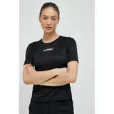 adidas Terrex Športna kratka majica Multi črna barva