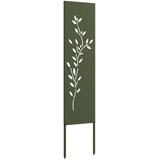  Privatnost u vrtu Cvjetni Maslinovo zelena 32 x 140 cm | Eponuda.com
