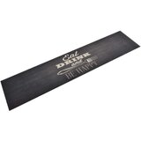 vidaXL Kuhinjski tepih perivi s natpisom crni 60 x 300 cm baršunasti | shoptok.hr