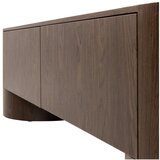 WOOOD TV omarica v temni naravni barvi 200x50x50 cm Velari &amp;ndash; Slike