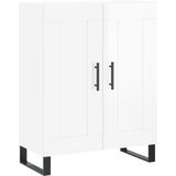  Komoda sjajna bijela 69,5x34x90 cm od konstruiranog drva | shoptok.hr