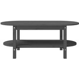  Klubska mizica siva 110x55x45 trdna borovina, (20711440) | Shoptok.si