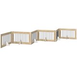  Vrata za pse s postoljem 6 pcs Hrast sonoma 100 x 60 cm | shoptok.hr